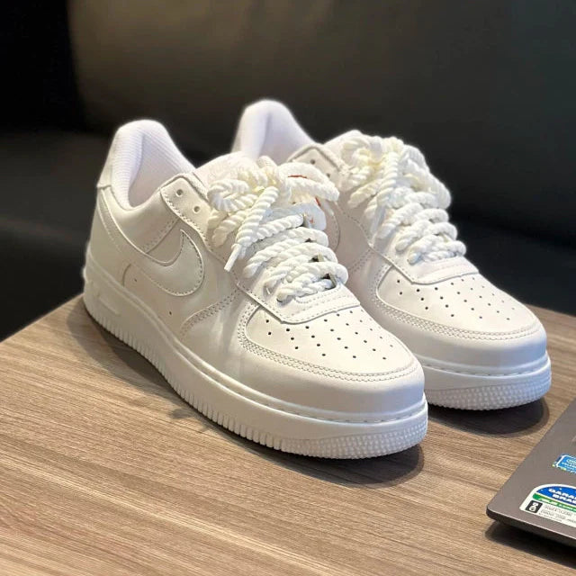 Tênis Air Force Branco Corda - Premium