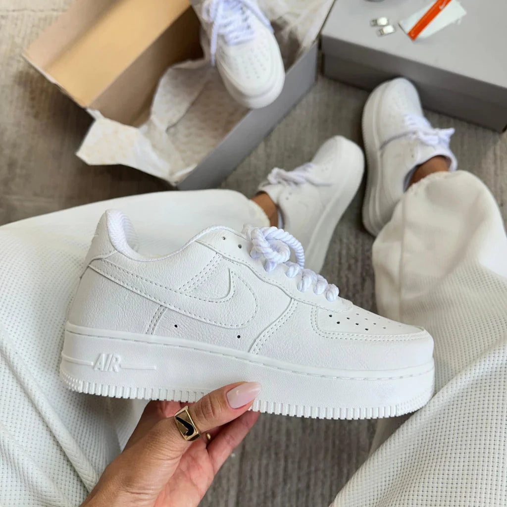 Tênis Air Force Branco Corda - Premium