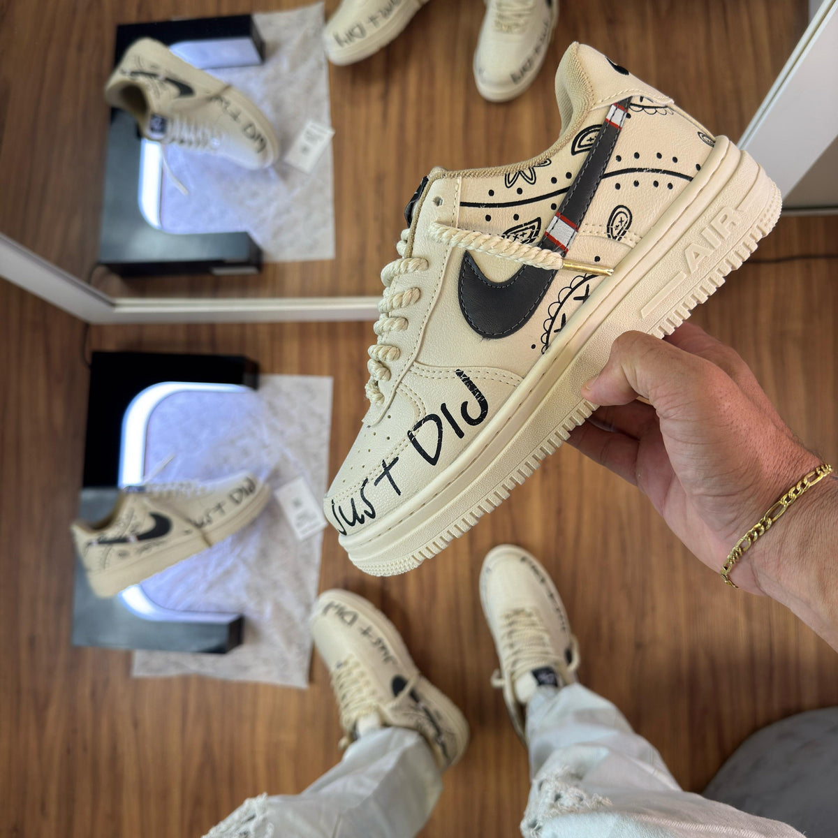 Tênis Air Force Just Did - Premium