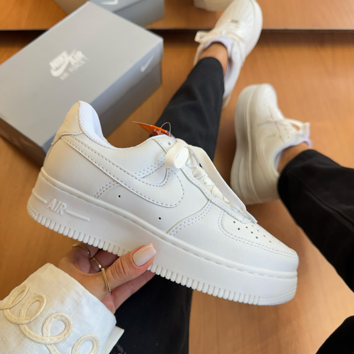 Tênis Air Force Branco - Premium