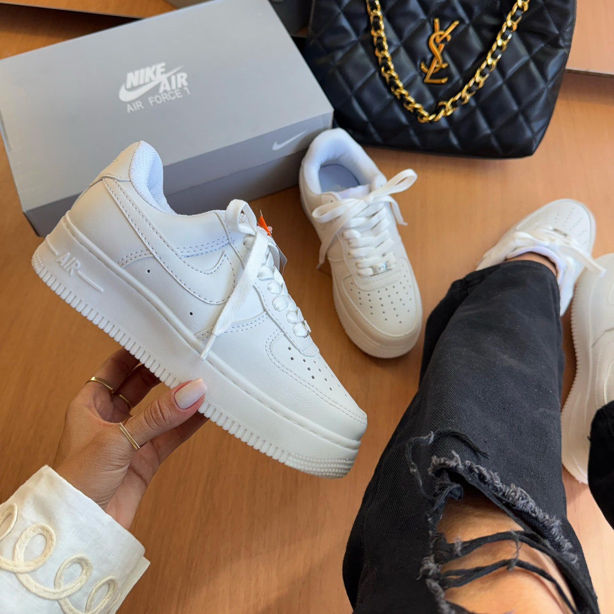 Tênis Air Force Branco - Premium