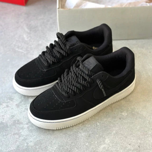 Tênis Air Force Preto Corda - Premium