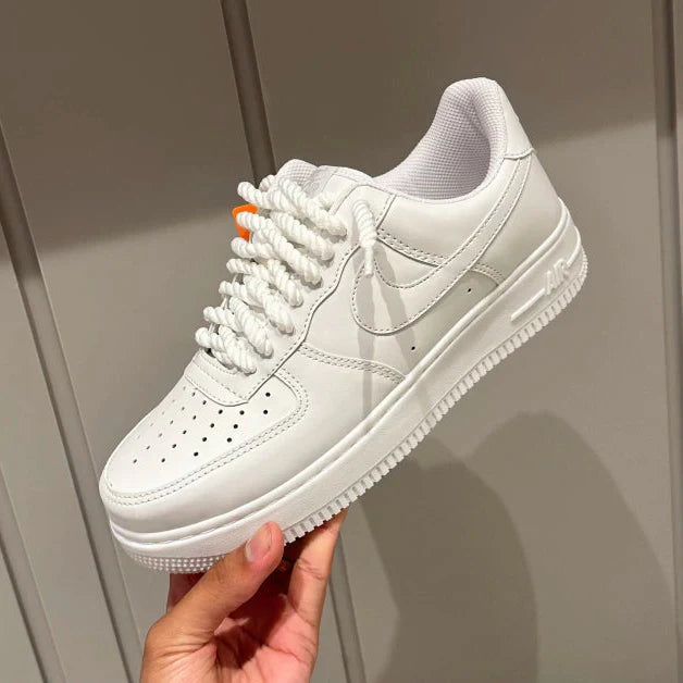Tênis Air Force Branco Corda - Premium