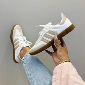 Tênis Samba Branco Rose - Premium